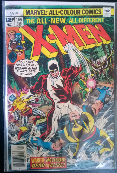 The All New, All Different X-Men # 109 - Wanted: Wolverine, Dead or Al ...